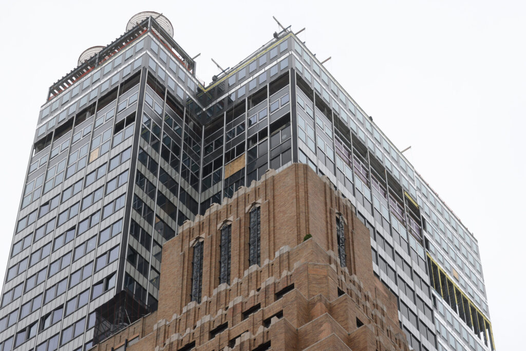 NYC Orders Pause of Construction on Damaged Midtown Office Tower