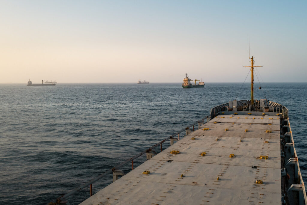 Hormuz Ship Traffic Grinds to Near Halt After US, Iran Strikes