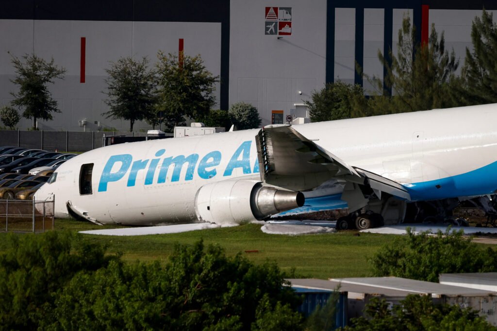 Amazon Halts Operations With 21 Air After Fatal Miami Crash