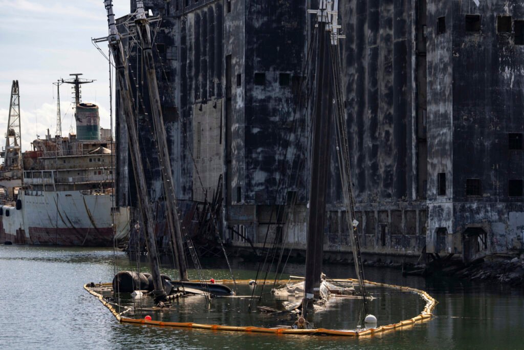 Efforts Underway to Salvage Maine and Boston Schooners That Sank in NYC Canal